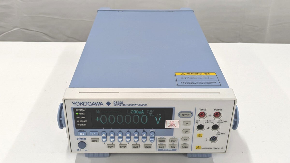 Yokogawa GS210-1-M/MON/C10 DC Voltage Current Source [x1218440628]