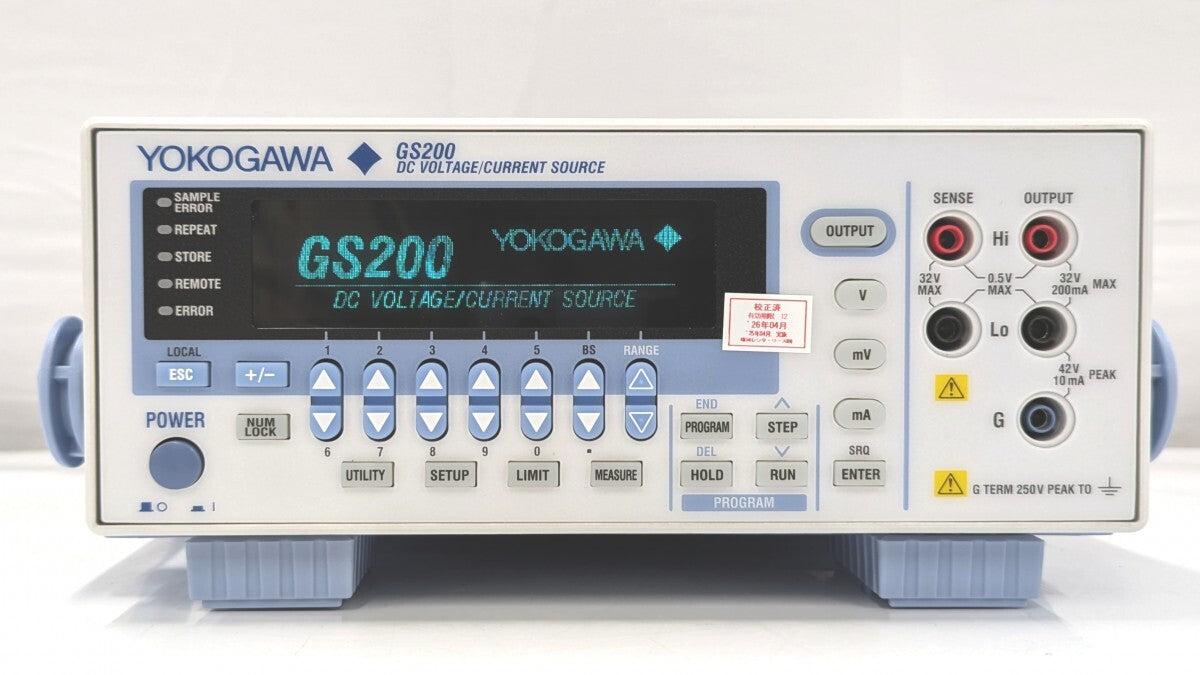 Yokogawa GS210-1-M/MON/C10 DC Voltage Current Source [b1218445429]