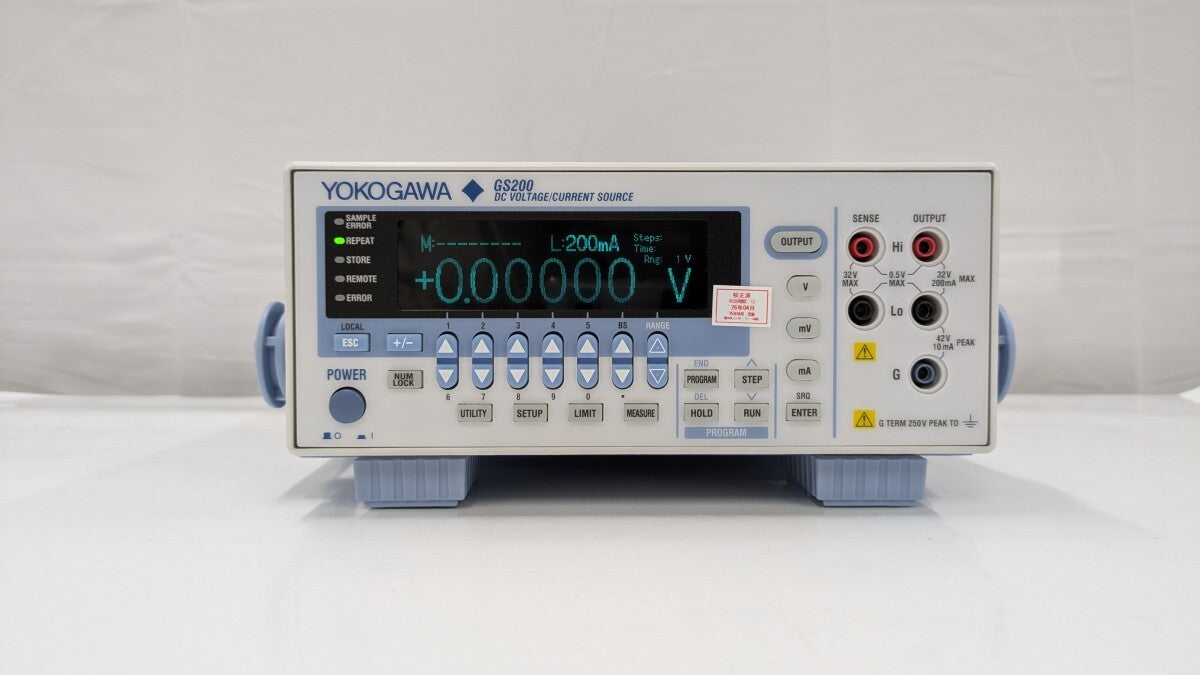 Yokogawa GS210-1-M/MON/C10 DC Voltage Current Source [b1218445429]