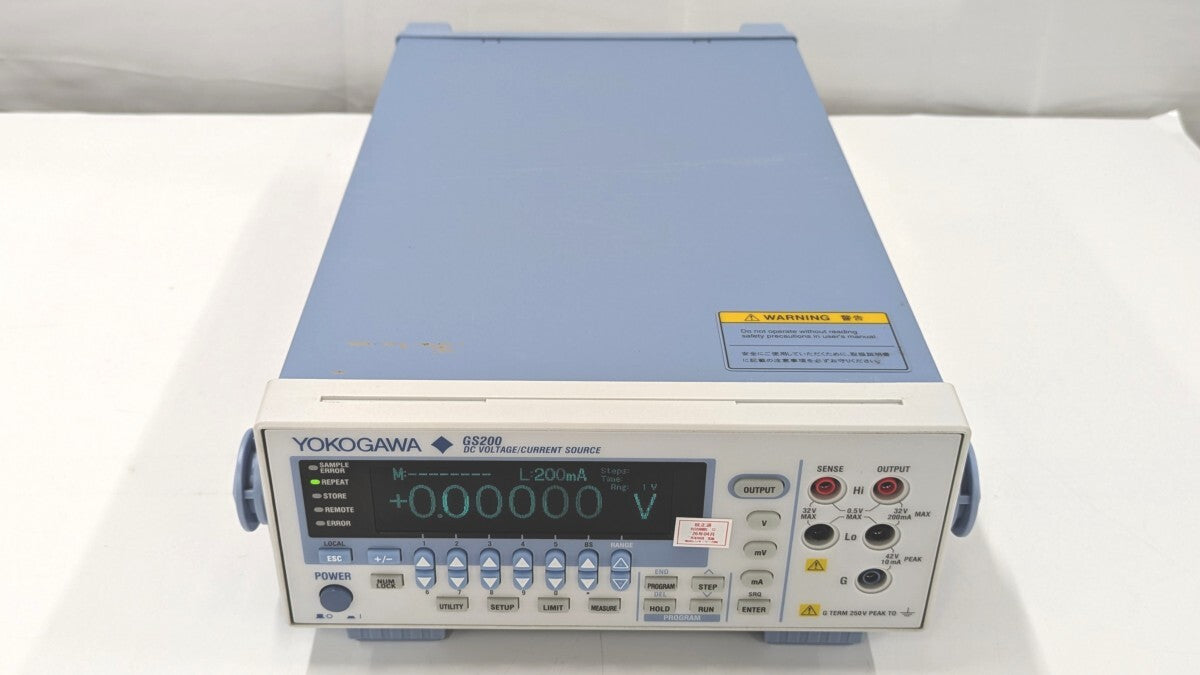 Yokogawa GS210-1-M/MON/C10 DC Voltage Current Source [b1218445429]