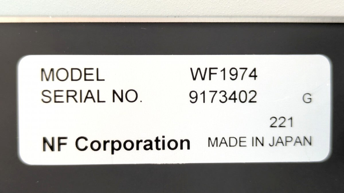 WF1974 Multi-function Generator NF Circuit Design Block [1218453284]
