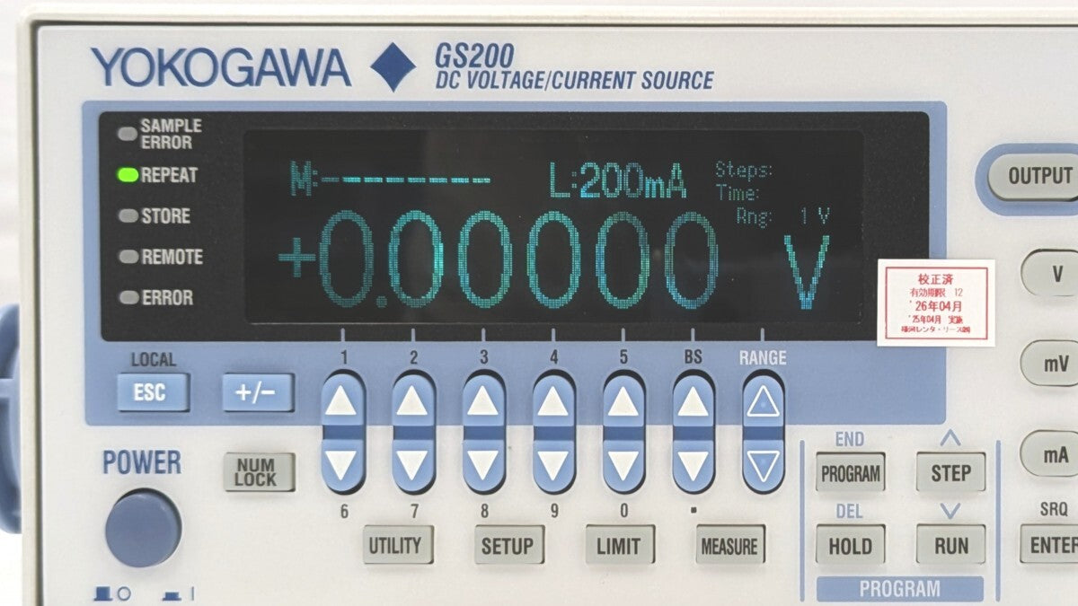 Yokogawa GS210 DC Voltage Current Source [f1218692768]