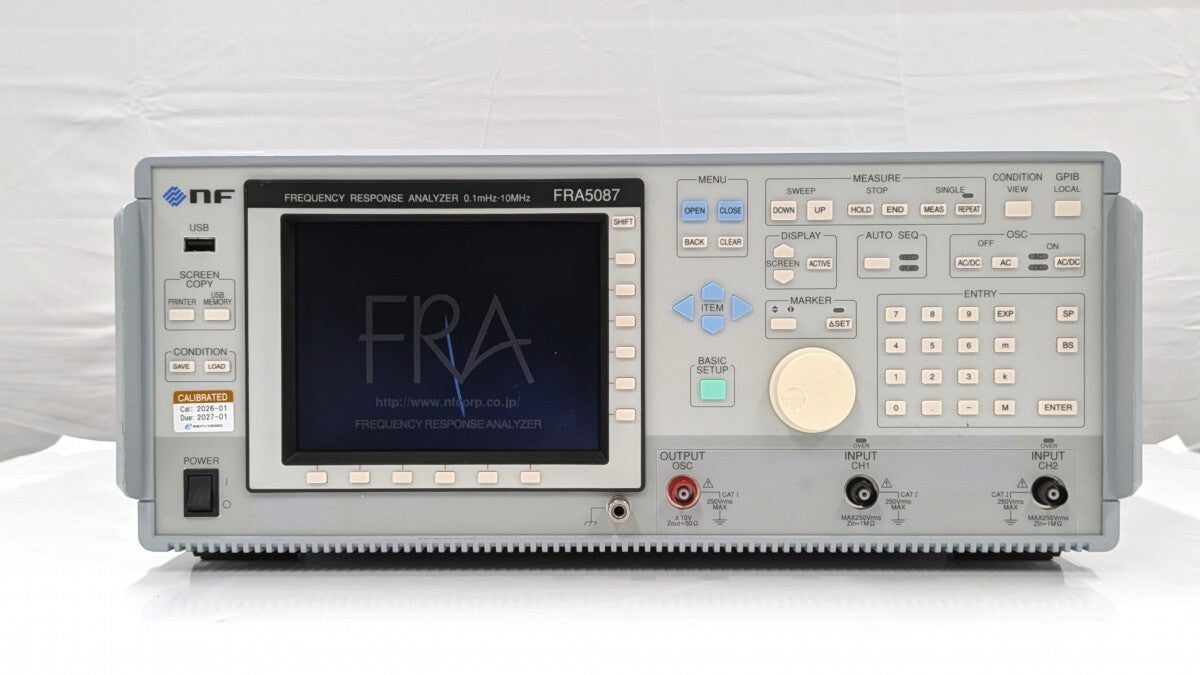 FRA5087 Frequency Characteristic Analyzer NF Circuit Design Block [r1218694236]
