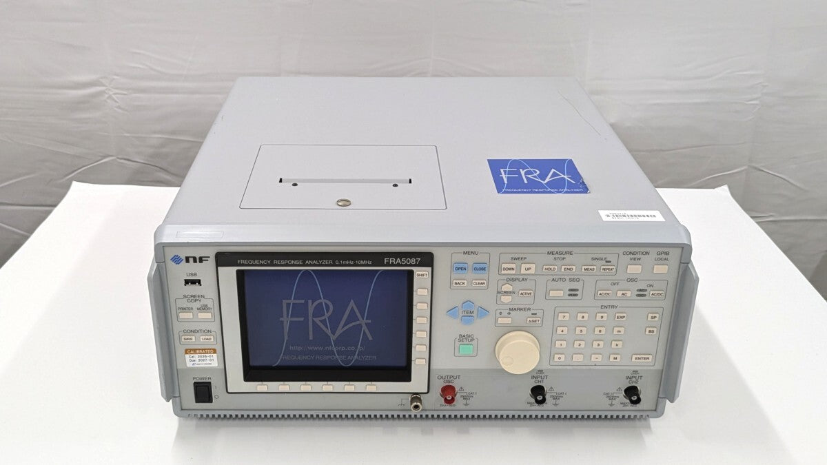 FRA5087 Frequency Characteristic Analyzer NF Circuit Design Block [r1218694236]