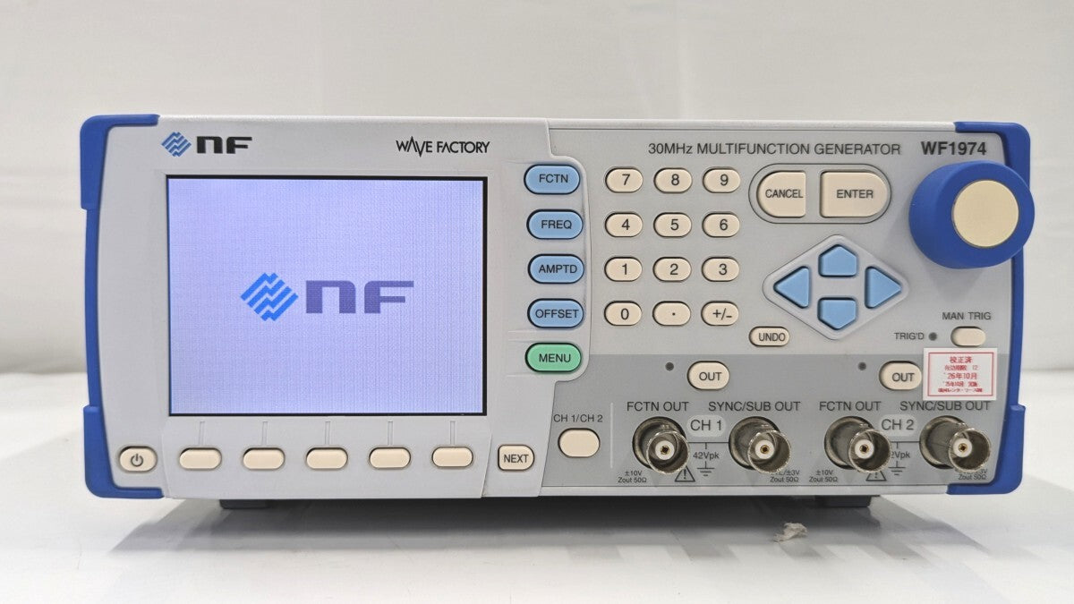 WF1974 Multi-function Generator NF Circuit Design Block S/N 9234733 [h1219450591]