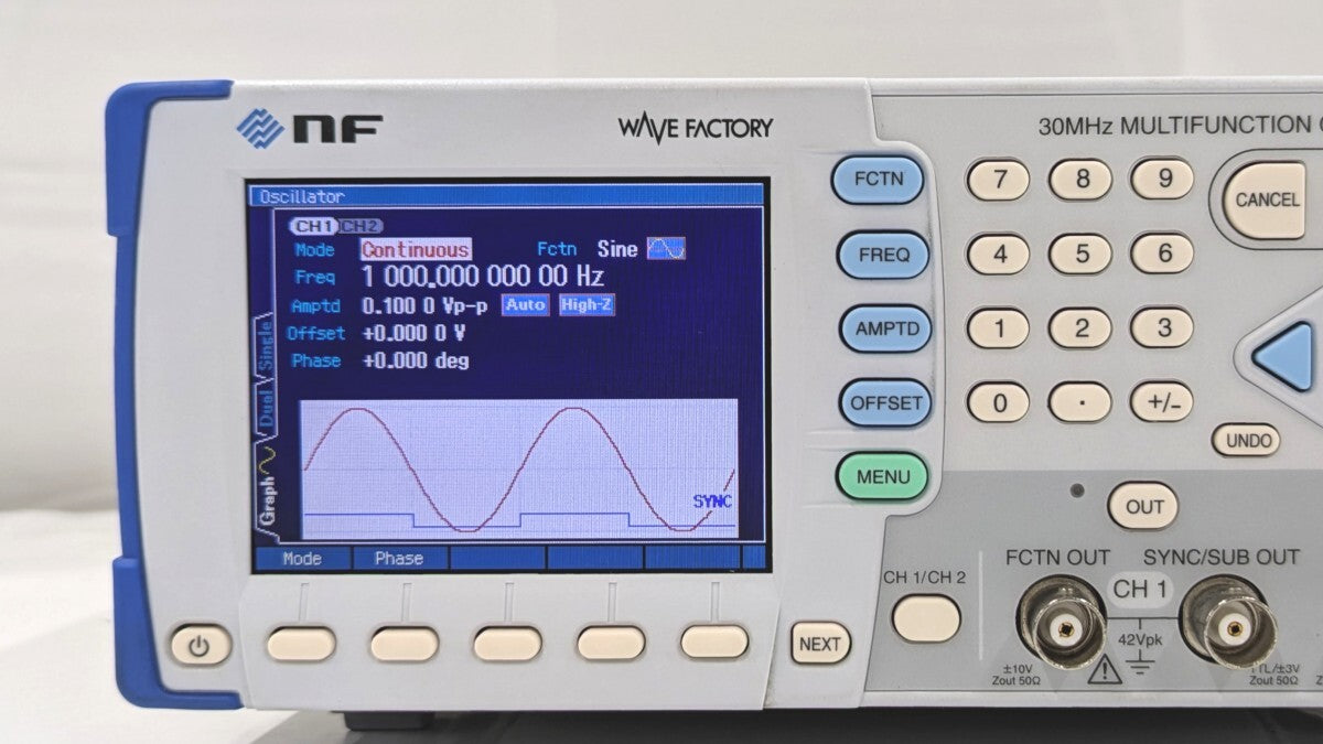 WF1974 Multi-function Generator NF Circuit Design Block S/N 9234733 [h1219450591]
