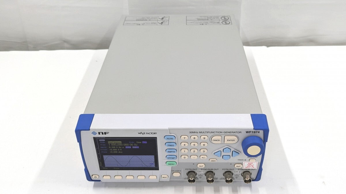WF1974 Multi-function Generator NF Circuit Design Block S/N 9234733 [h1219450591]