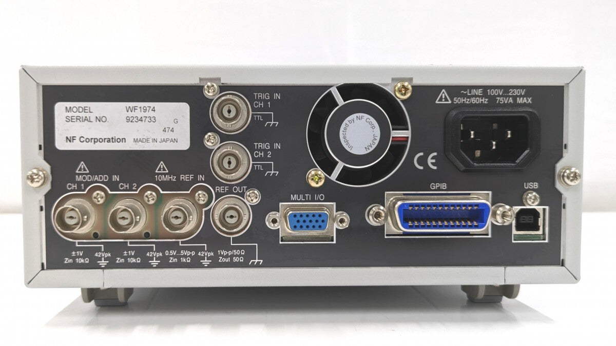 WF1974 Multi-function Generator NF Circuit Design Block S/N 9234733 [h1219450591]