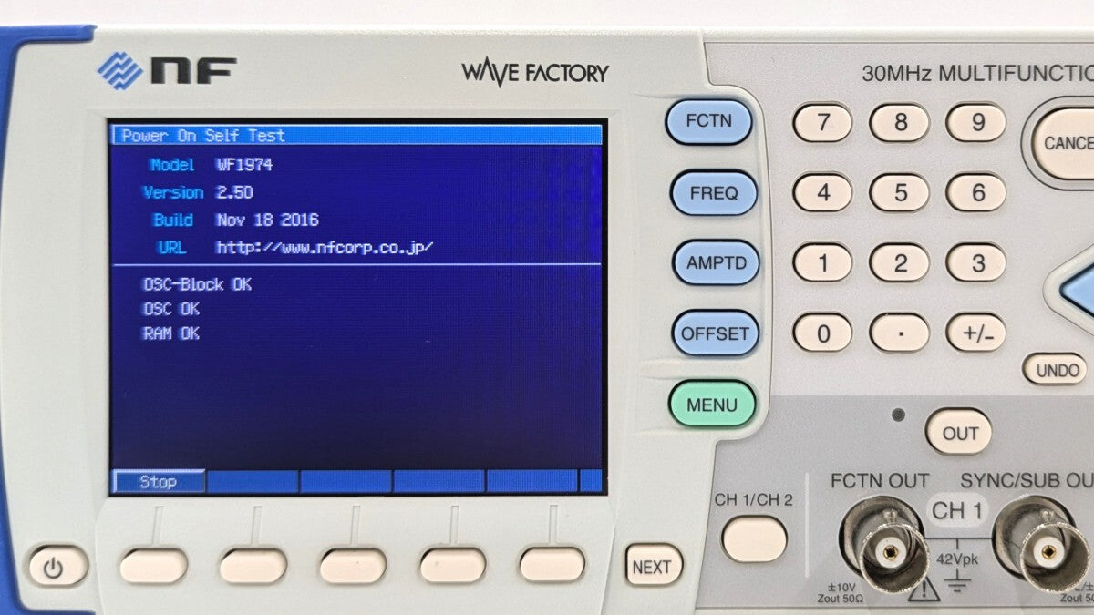 WF1974 Multi-function Generator NF Circuit Design Block [o1219451124]
