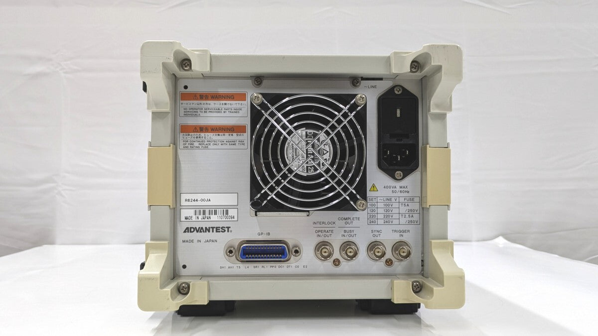 Advantest R6244 DC Voltage Current Source Monitor [r1219815602]