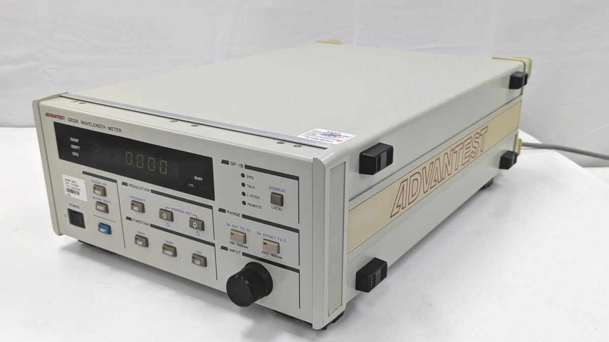 Advantest Q8326 Optical Wavelength Meter S/N:101202805 [f1220330899]