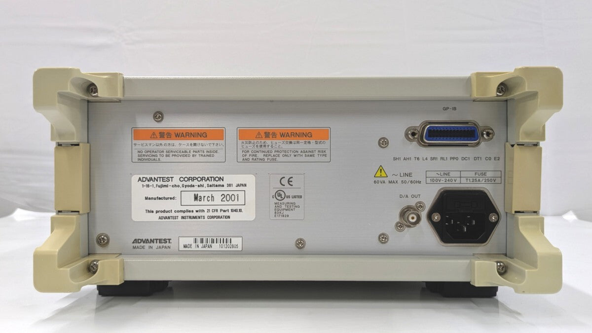 Advantest Q8326 Optical Wavelength Meter S/N:101202805 [f1220330899]