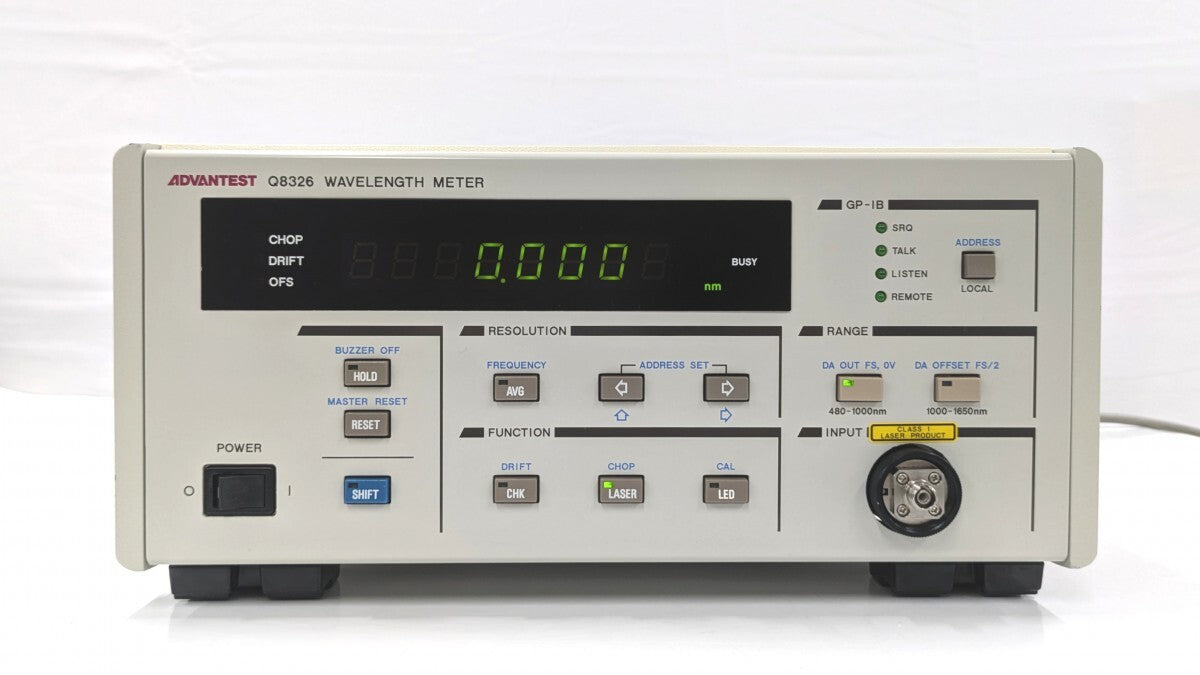 Advantest Q8326 Optical Wavelength Meter [w1220339855]