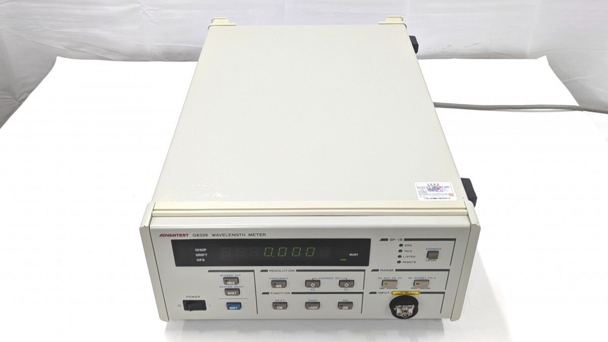 Advantest Q8326 Optical Wavelength Meter [w1220339855]