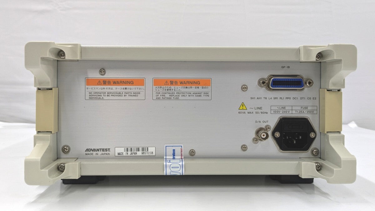 Advantest Q8326 Optical Wavelength Meter [w1220339855]