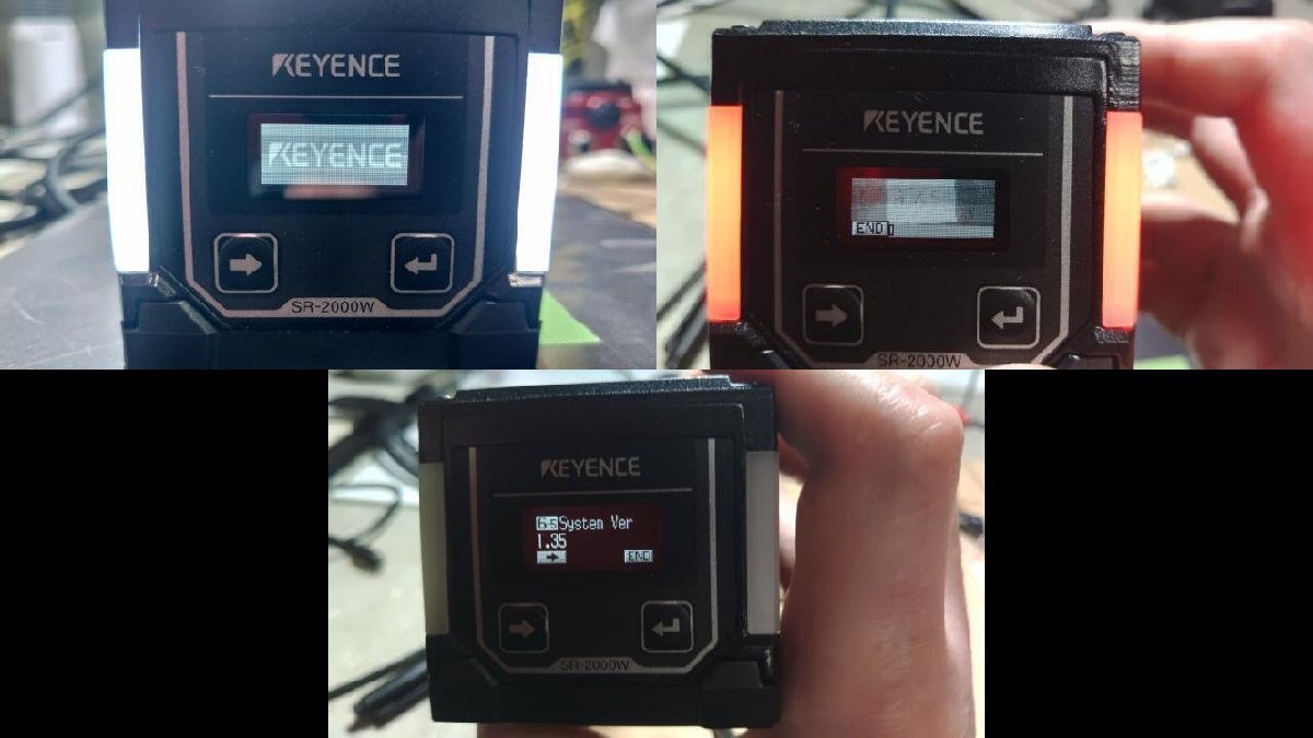 Keyence SR-2000W 1D/2D Code Reader Ultra Wide Field [n1237184348]