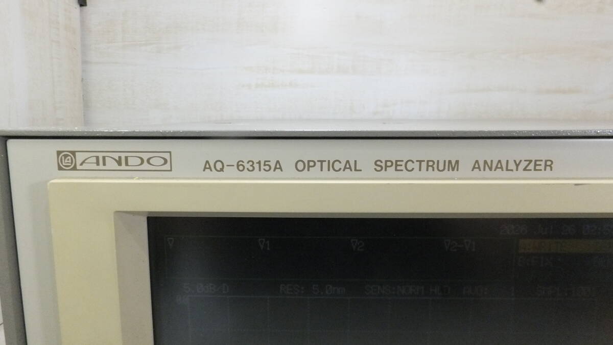 Ando AQ-6315A Optical Spectrum Analyzer [l1238458077]