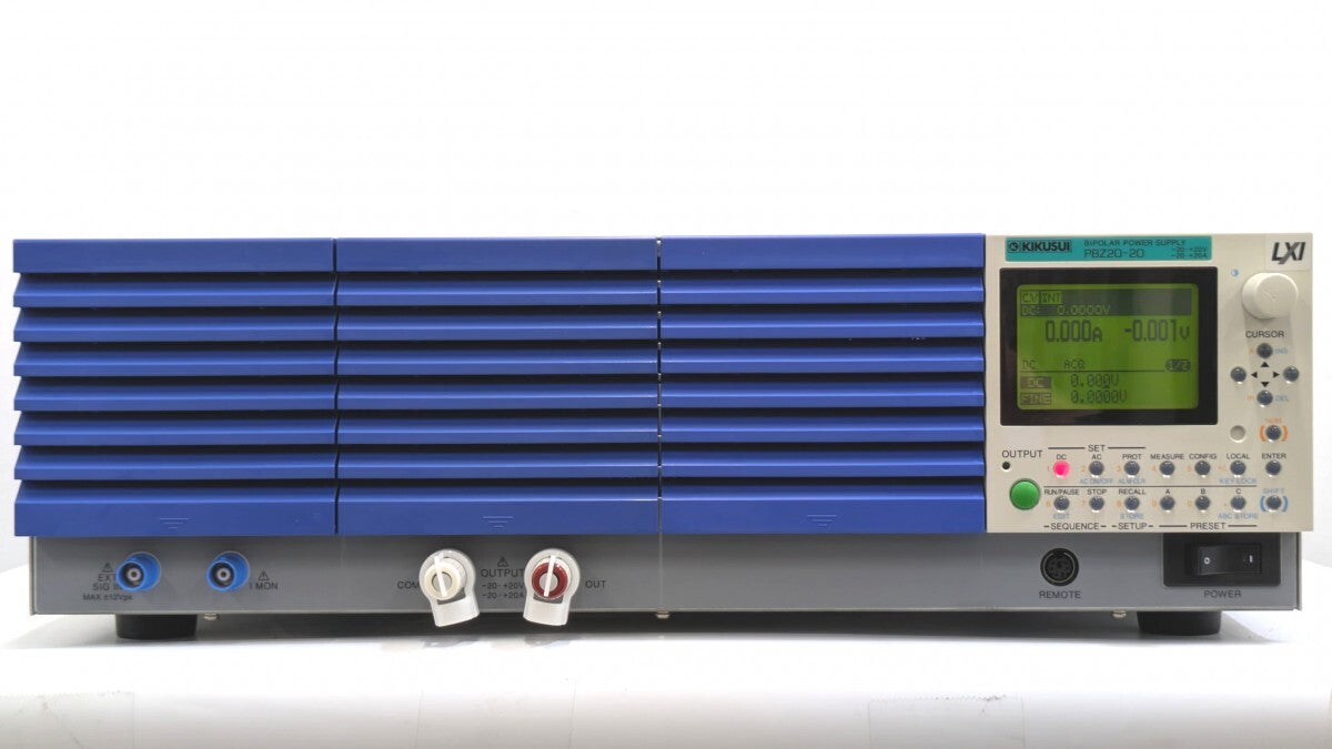Kikusui PBZ20-20 Intelligent Bipolar Power Supply with LAN [m1238595804]