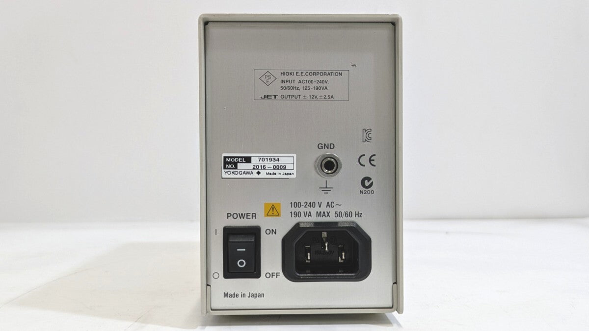 Yokogawa 701934 Probe Power Supply 4-Terminal [l1238600965]