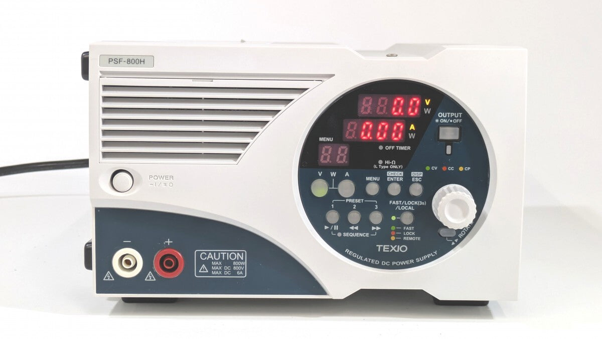 Texio PSF-800H High Voltage Power Supply 800V 6A [e1238600284]