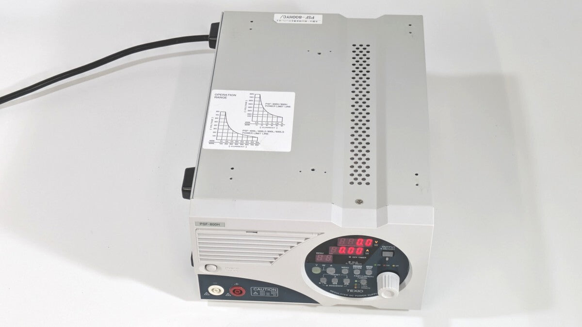 Texio PSF-800H High Voltage Power Supply 800V 6A [e1238600284]