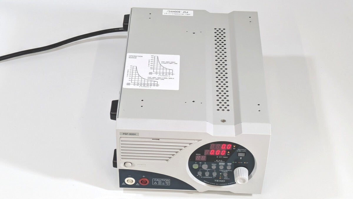 Texio PSF-800H High Voltage Power Supply 800V 6A [o1238596931]
