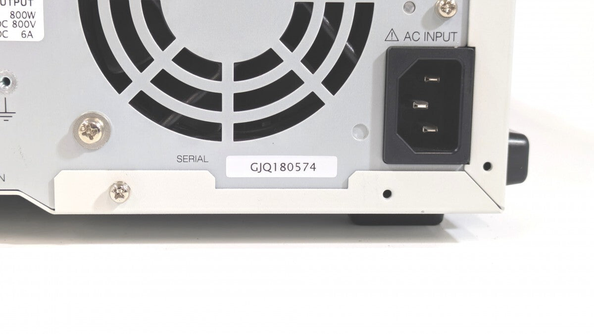 Texio PSF-800H High Voltage Power Supply 800V 6A [o1238596931]