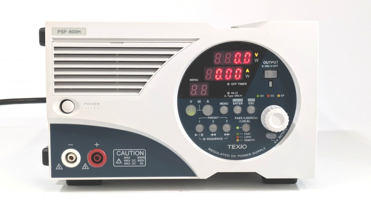 Texio PSF-800H High Voltage Power Supply 800V 6A [n1238587926]