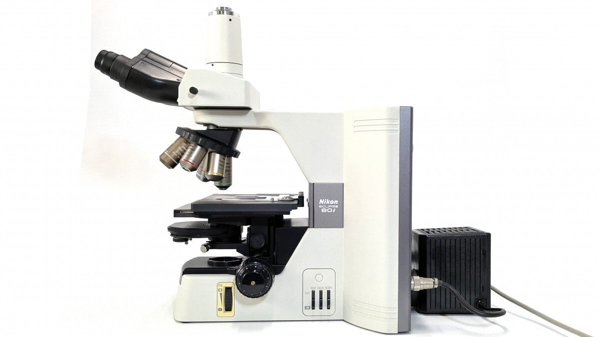 Nikon ECLIPSE 80i Epi-Fluorescence Biological Microscope [q1238581086]