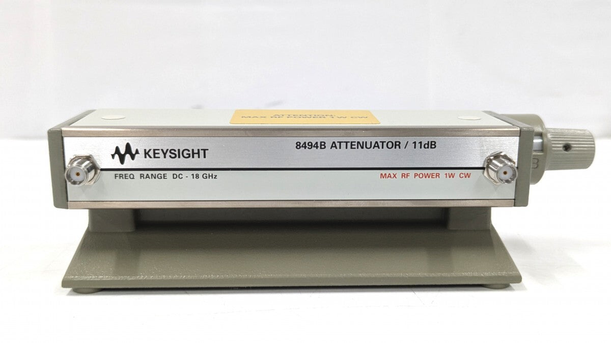 Keysight 8494B Manual Step Attenuator 18GHz 11dB 1dB Step [d1238594976]