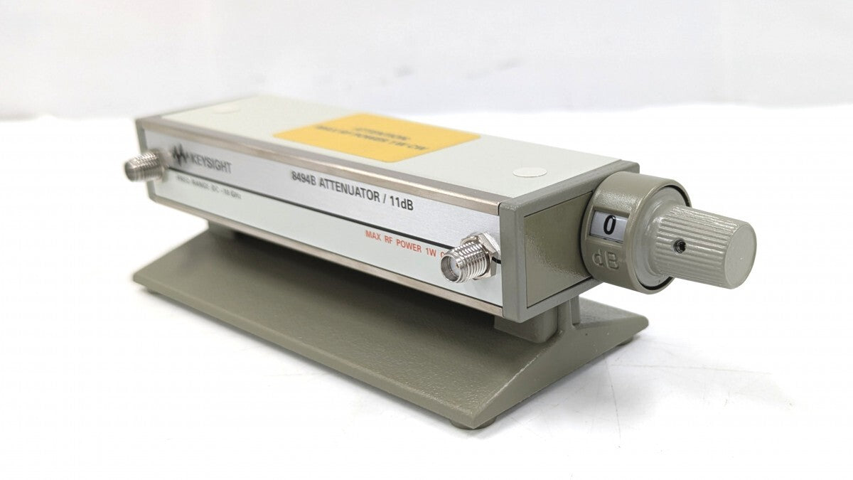 Keysight 8494B Manual Step Attenuator 18GHz 11dB 1dB Step [d1238594976]