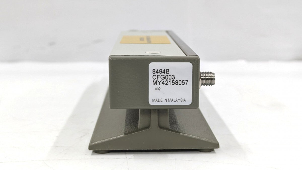 Keysight 8494B Manual Step Attenuator 18GHz 11dB 1dB Step [d1238594976]