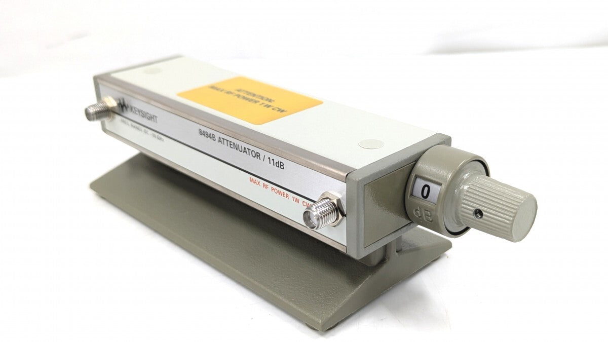 Keysight 8494B Manual Step Attenuator 18GHz 11dB 1dB Step [o1238601125]