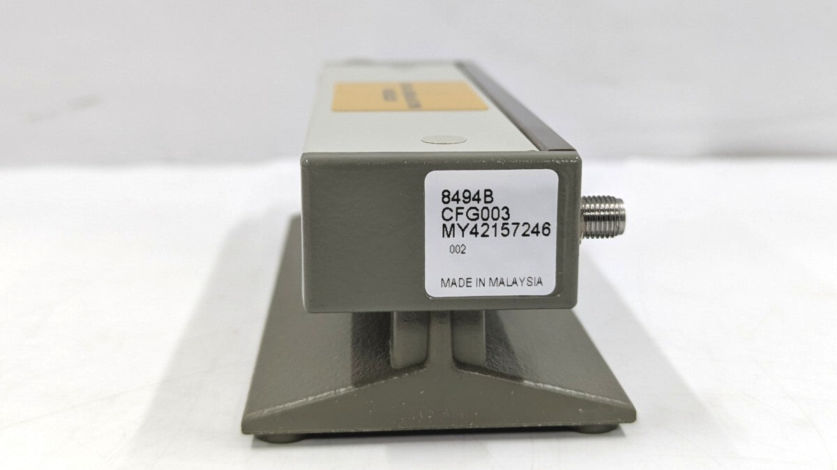Keysight 8494B Manual Step Attenuator 18GHz 11dB 1dB Step [o1238601125]