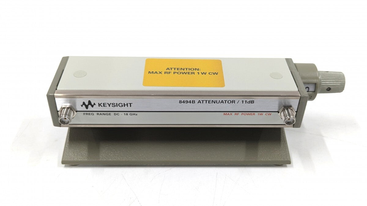 Keysight 8494B Manual Step Attenuator 18GHz 11dB 1dB Step [q1238581424]