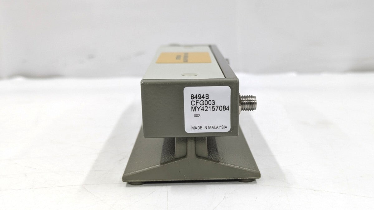 Keysight 8494B Manual Step Attenuator 18GHz 11dB 1dB Step [q1238581424]