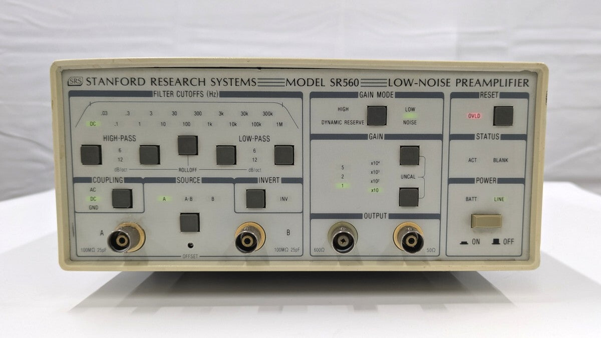 Stanford Research Systems SR560 Low-Noise Voltage Preamplifier [r1238593090]