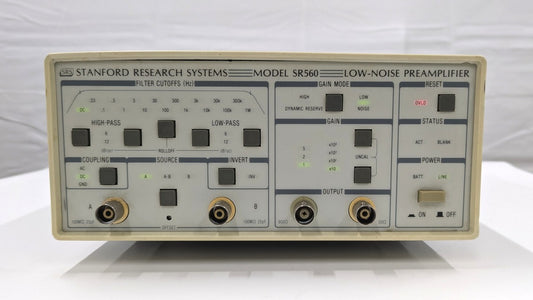 Stanford Research Systems SR560 Low-Noise Voltage Preamplifier [r1238593090]