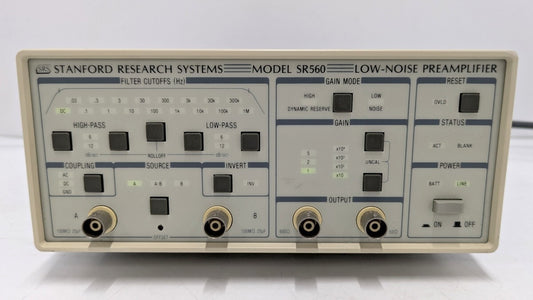Stanford Research Systems SR560 Low-Noise Voltage Preamplifier [m1238599460]