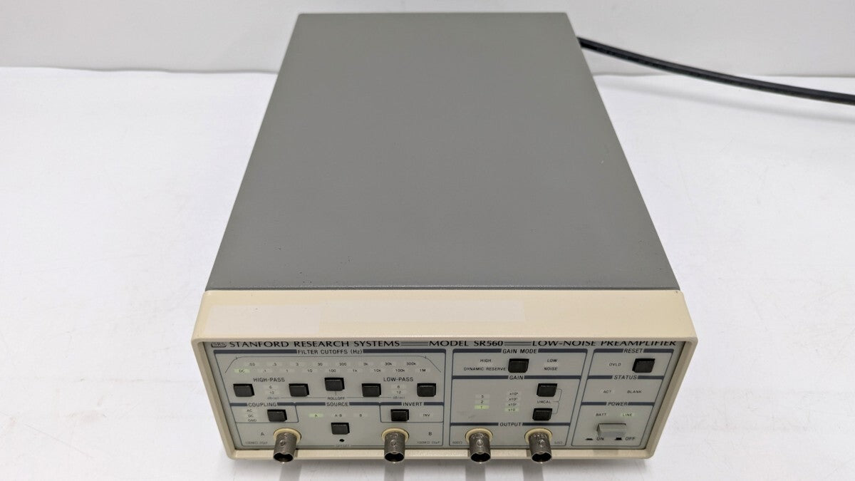 Stanford Research Systems SR560 Low-Noise Voltage Preamplifier [m1238599460]