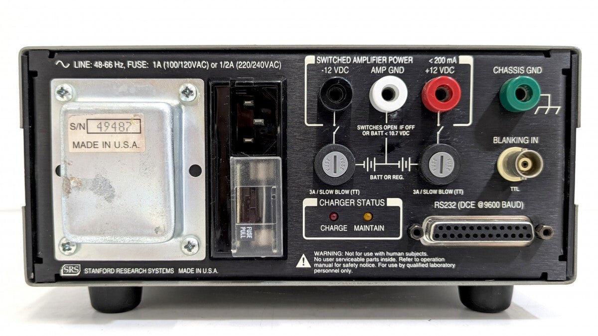 Stanford Research Systems SR560 Low-Noise Voltage Preamplifier [m1238599460]