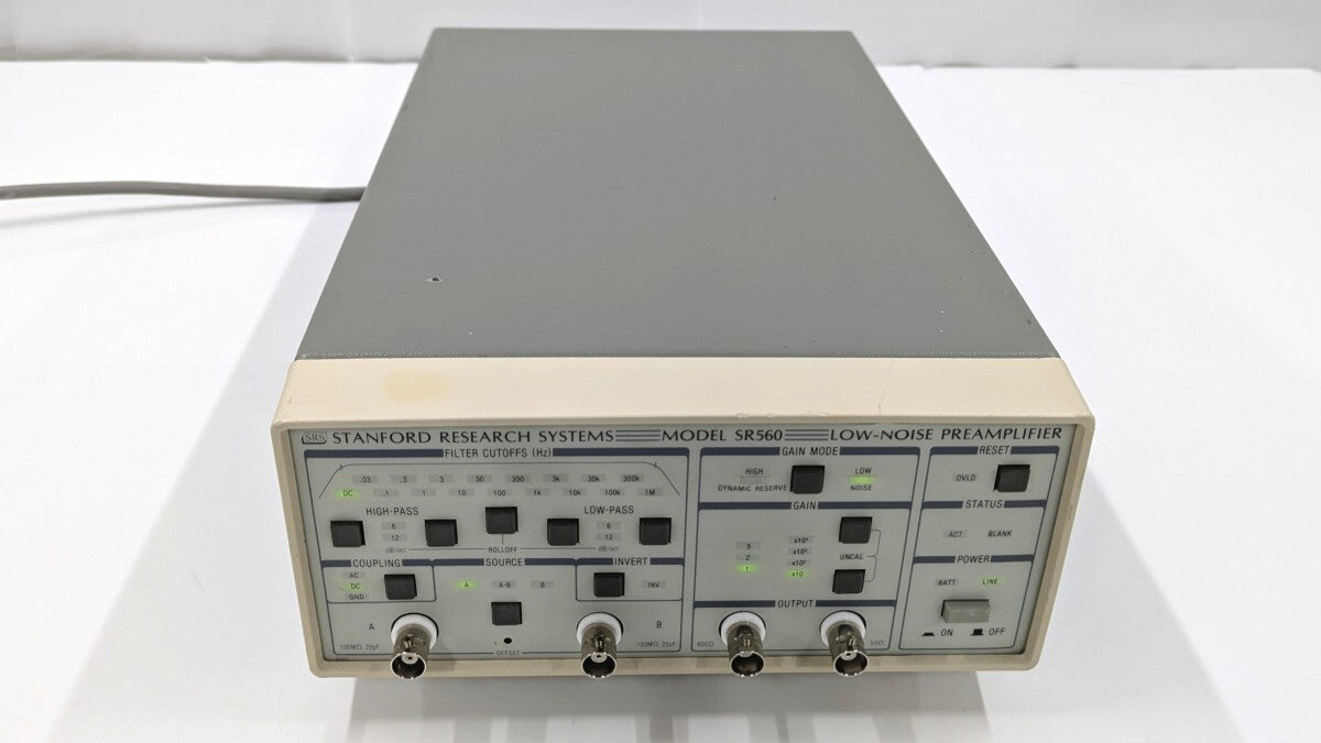 Stanford Research Systems SR560 Low-Noise Voltage Preamplifier [p1238592497]