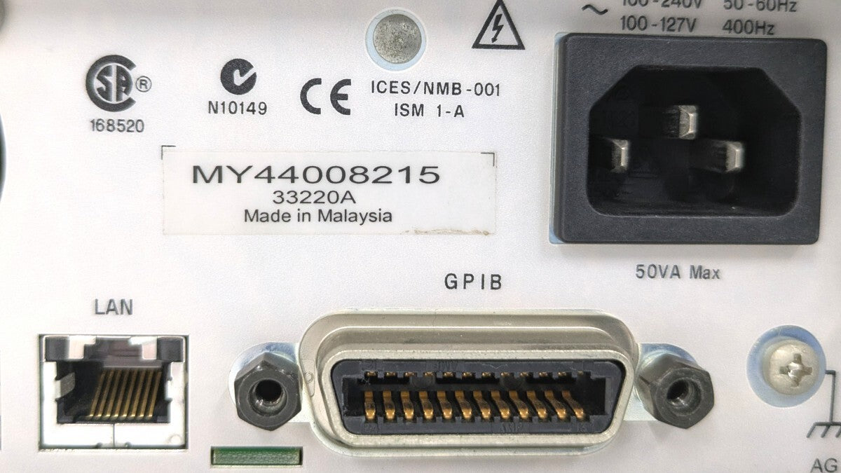 Keysight 33220A Function/Arbitrary Waveform Generator 20MHz [f1238615139]