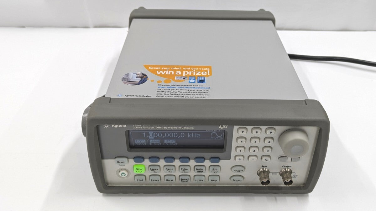 Keysight 33220A Function/Arbitrary Waveform Generator 20MHz [q1238619511]