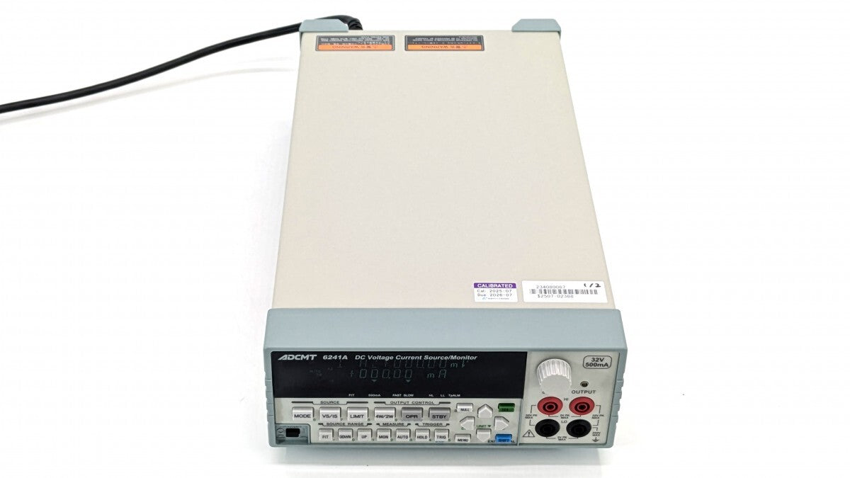 ADCMT 6241A DC Voltage Current Source Monitor [g1238747558]