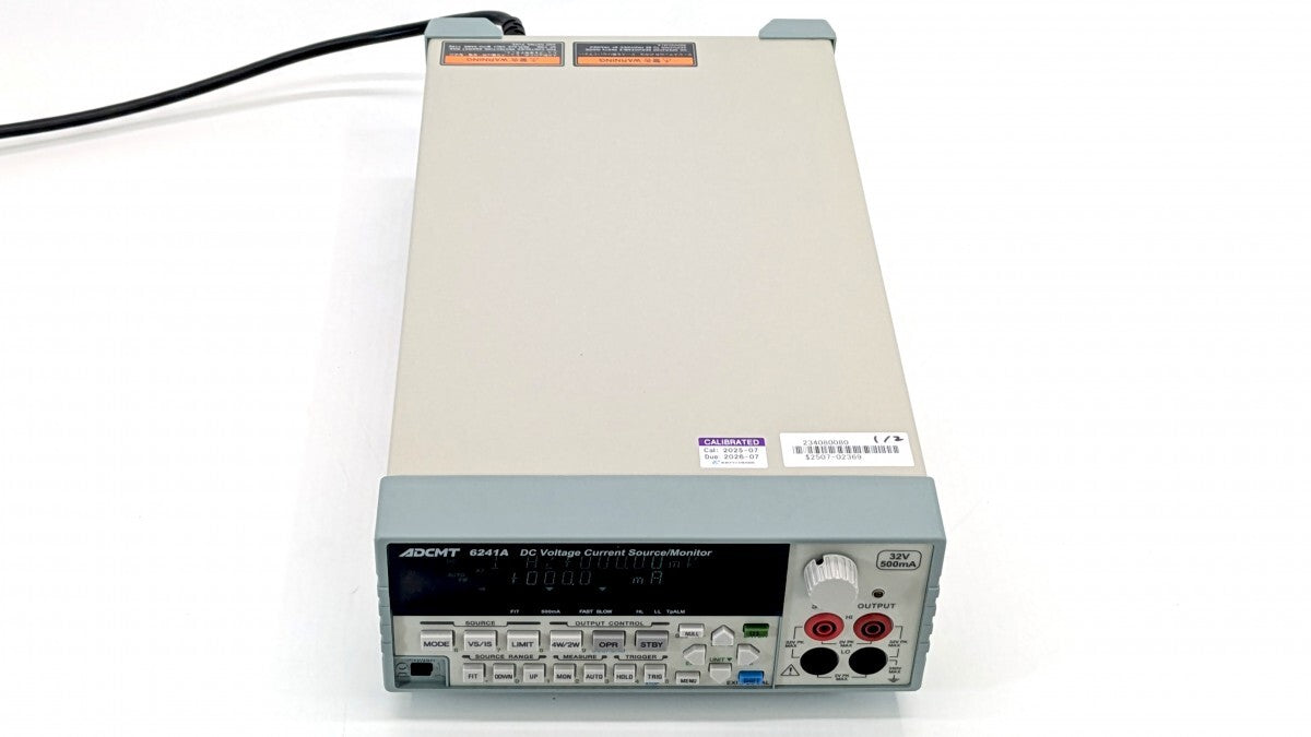 ADCMT 6241A DC Voltage Current Source Monitor [x1238740970]