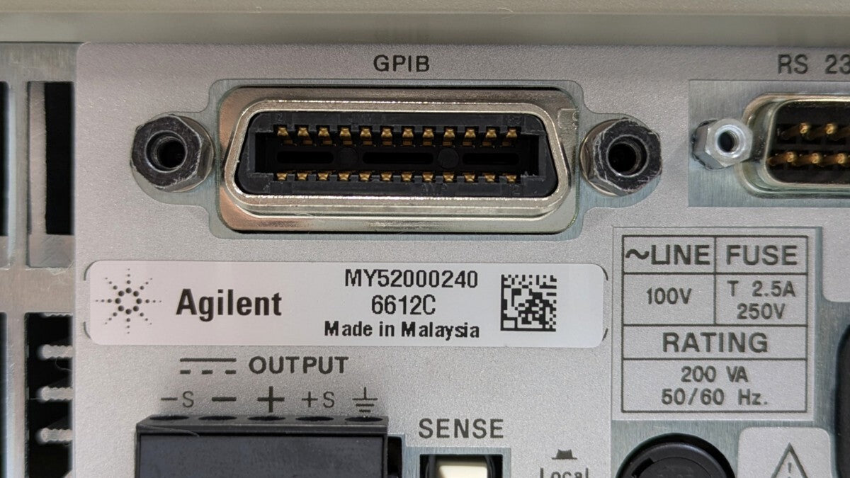 Keysight 6612C System DC Power Supply 40W 20V 2A [f1238852039]