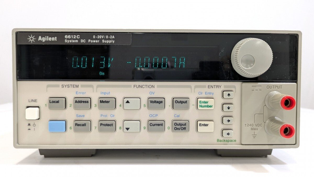 Keysight 6612C System DC Power Supply 40W 20V 2A [b1238848343]