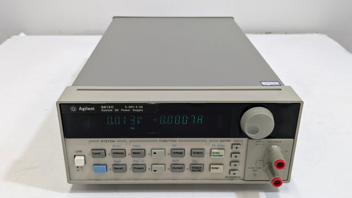 Keysight 6612C System DC Power Supply 40W 20V 2A [b1238848343]