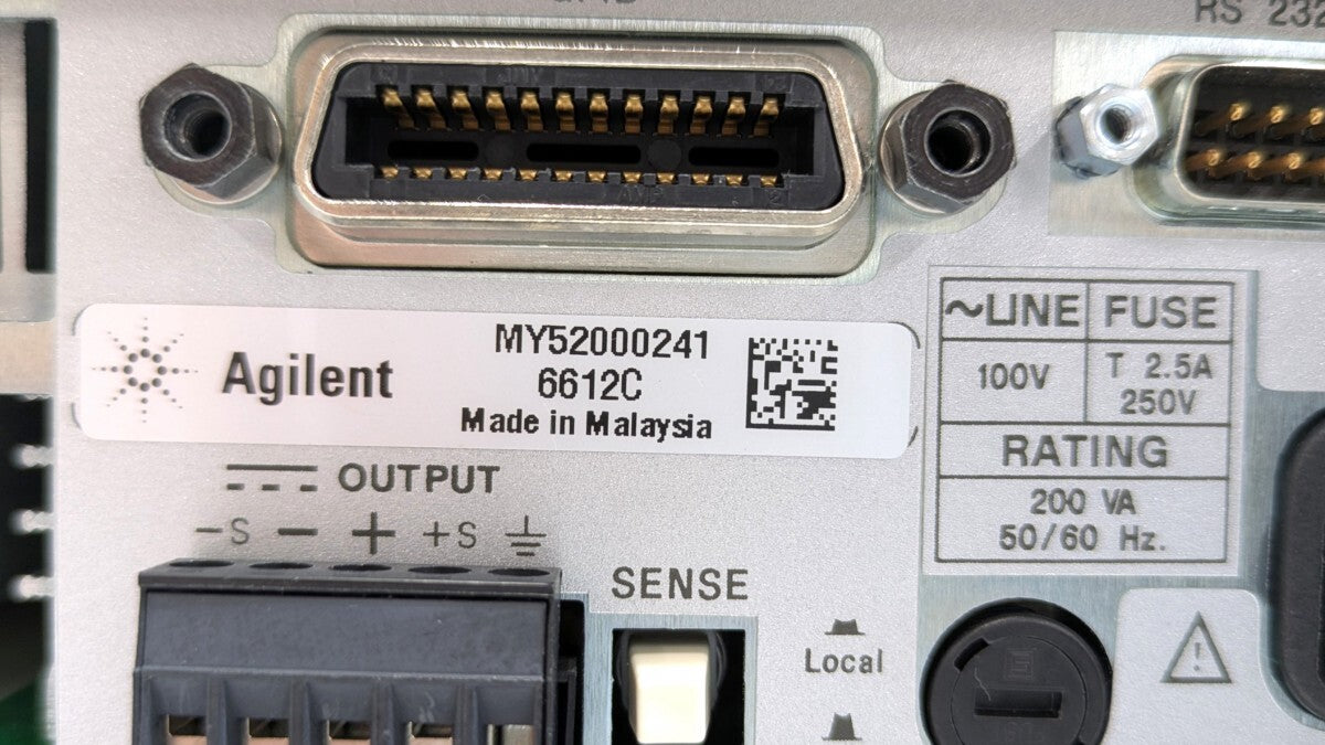 Keysight 6612C System DC Power Supply 40W 20V 2A [b1238848343]